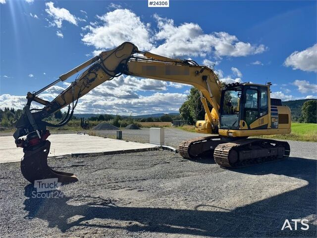 Raupenbagger Komatsu PC170LC-11 Excavator with Rototilt, 3 Buckets and
