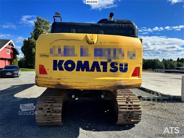 Raupenbagger Komatsu PC170LC-11 Excavator with Rototilt, 3 Buckets and