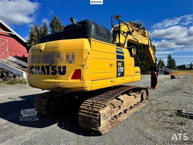 Raupenbagger Komatsu PC170LC-11 Excavator with Rototilt, 3 Buckets and