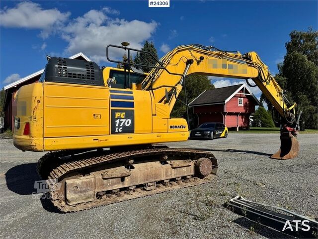 Raupenbagger Komatsu PC170LC-11 Excavator with Rototilt, 3 Buckets and