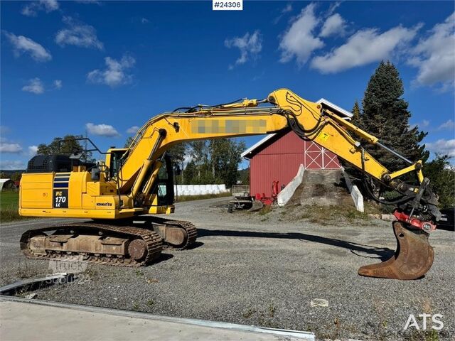 Raupenbagger Komatsu PC170LC-11 Excavator with Rototilt, 3 Buckets and