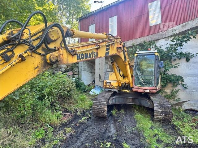 Raupenbagger Komatsu PC210LC-6K Excavator with Rototilt and 3 Buckets