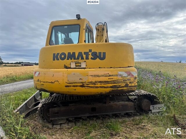 Raupenbagger Komatsu PC60-7 Excavator with 2 Buckets