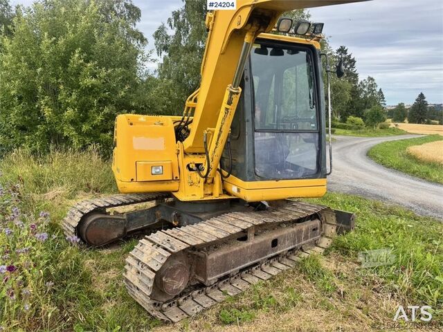 Raupenbagger Komatsu PC60-7 Excavator with 2 Buckets