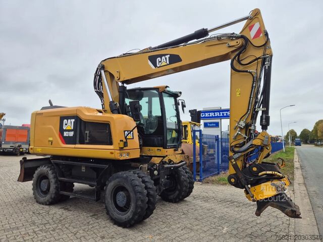 Escavadora de rodas Caterpillar M 318 F
