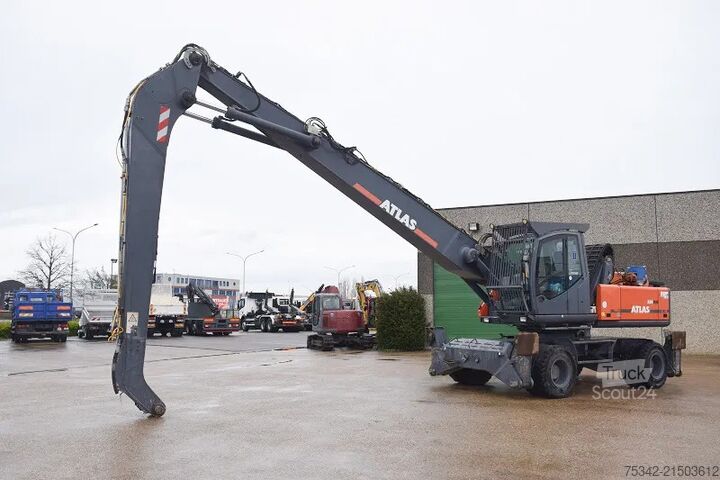 Pelle sur pneus Atlas 350MH