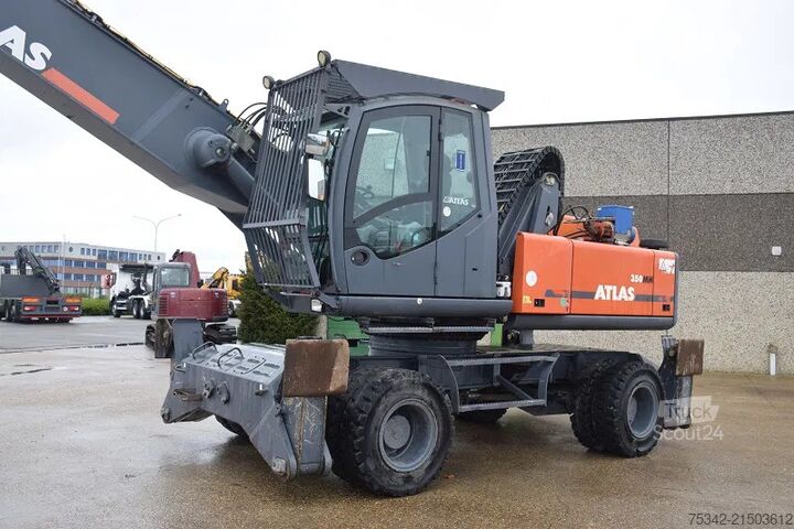 Pelle sur pneus Atlas 350MH