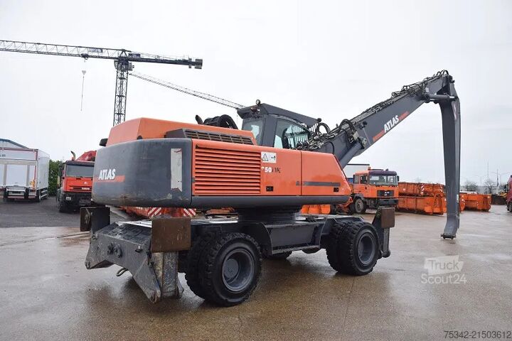 Pelle sur pneus Atlas 350MH