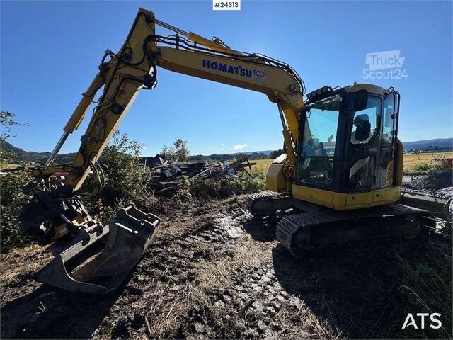 Excavadora sobre orugas Komatsu PC78US-11 Tracked Excavator with Tiltrotator and B