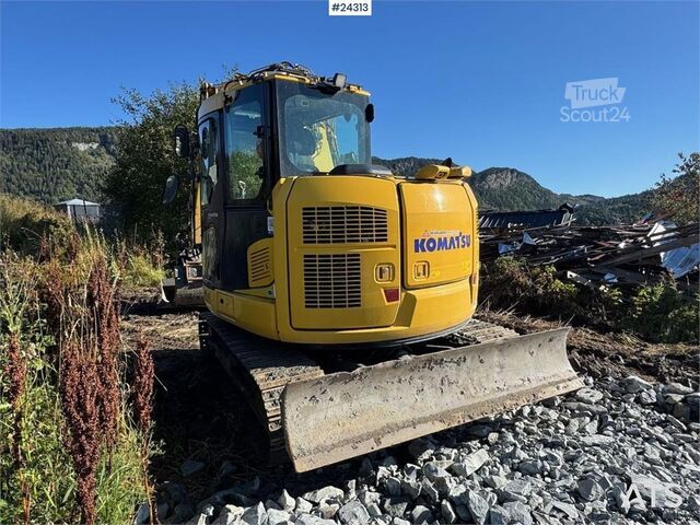 Excavadora sobre orugas Komatsu PC78US-11 Tracked Excavator with Tiltrotator and B