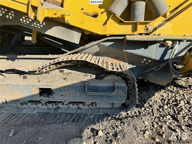 Seulontalaitos Keestrack K6 screening plant with 3 fractions