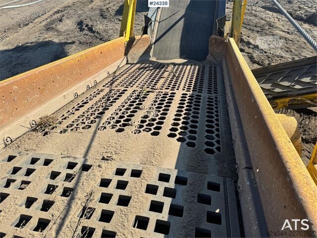 Seulontalaitos Keestrack K6 screening plant with 3 fractions