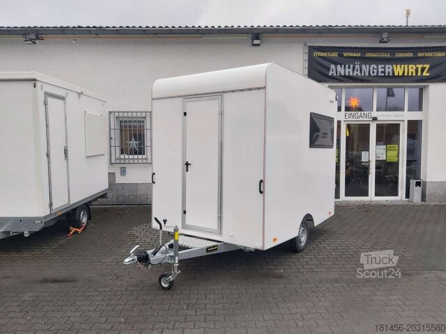 Andra trailershop Bauwagen mit Küchenzeile isoliert THS 300.01 ET 300x200x230cm