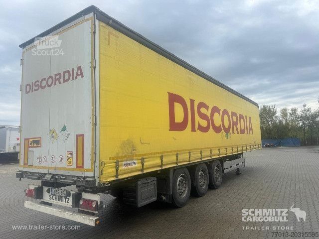Brandalı açık yarı römork Schmitz Cargobull Curtainsider Standard
