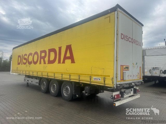 Brandalı açık yarı römork Schmitz Cargobull Curtainsider Standard