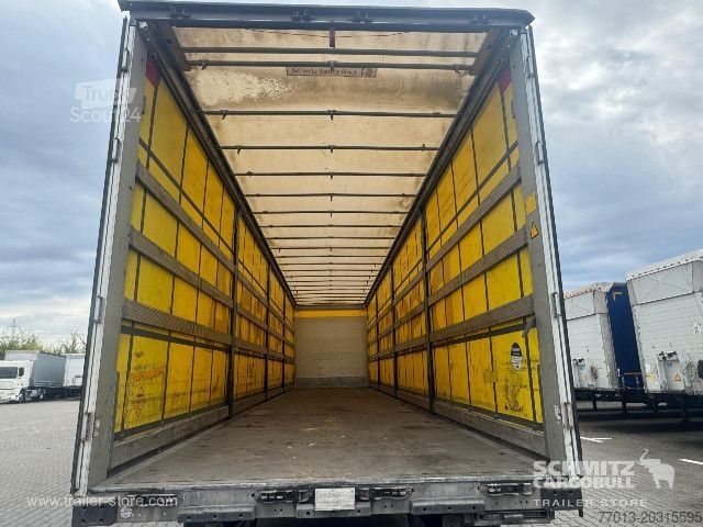 Brandalı açık yarı römork Schmitz Cargobull Curtainsider Standard