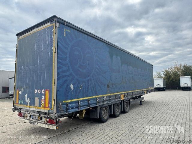 Brandalı açık yarı römork Schmitz Cargobull Curtainsider Mega