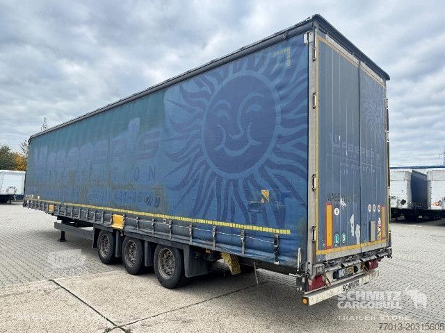 Brandalı açık yarı römork Schmitz Cargobull Curtainsider Mega