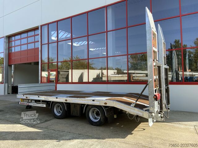Rimorchio a pianale ribassato Möslein TT21- 7,2  21 t Tandemtieflader, Luftgefedert, NEU