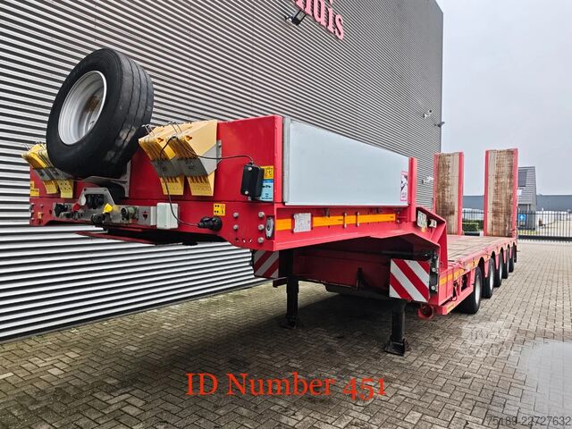 Полуавтомат с низкой загрузкой Faymonville F-S45-1AAF 2 x Extandable Powersteering Ramps!