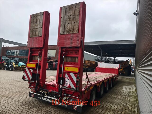 Полуавтомат с низкой загрузкой Faymonville F-S45-1AAF 2 x Extandable Powersteering Ramps!
