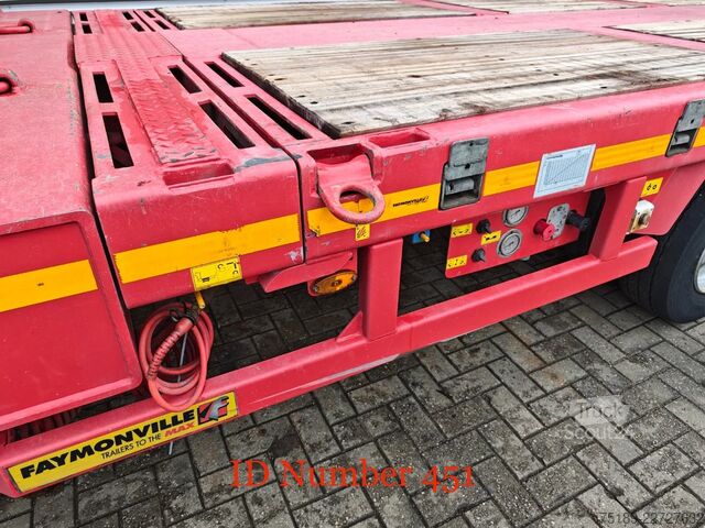 Полуавтомат с низкой загрузкой Faymonville F-S45-1AAF 2 x Extandable Powersteering Ramps!