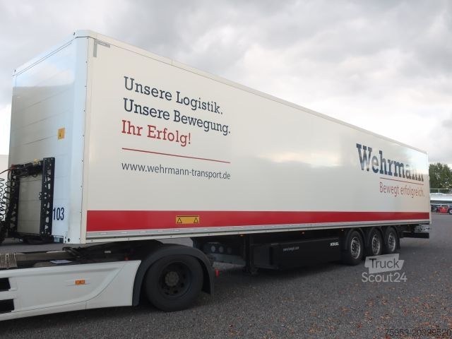 Kopperipuoliperävaunu Kögel SN 24 Koffer Lang / Lang LKW