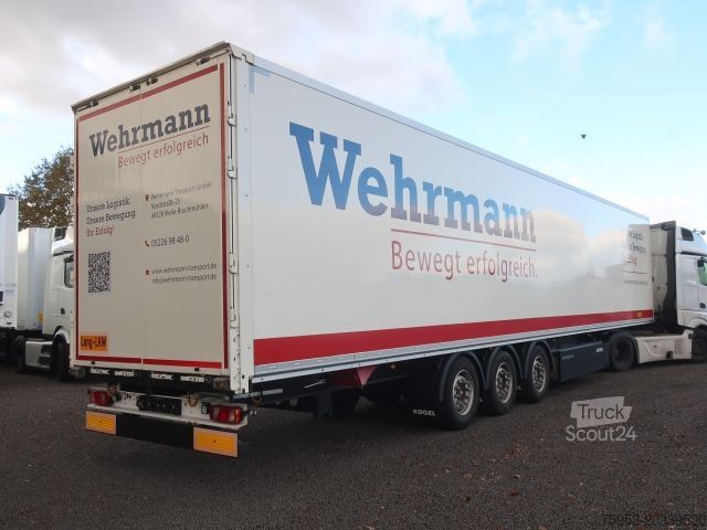 Koffer oplegger Kögel SN 24 Koffer Lang / Lang LKW