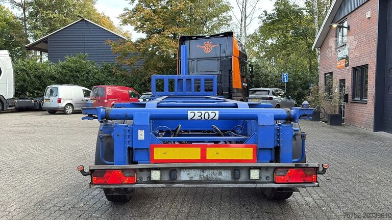 Transporte de contentores Hendricks 20ft container Kippchassis 24V hydraulic Self s...