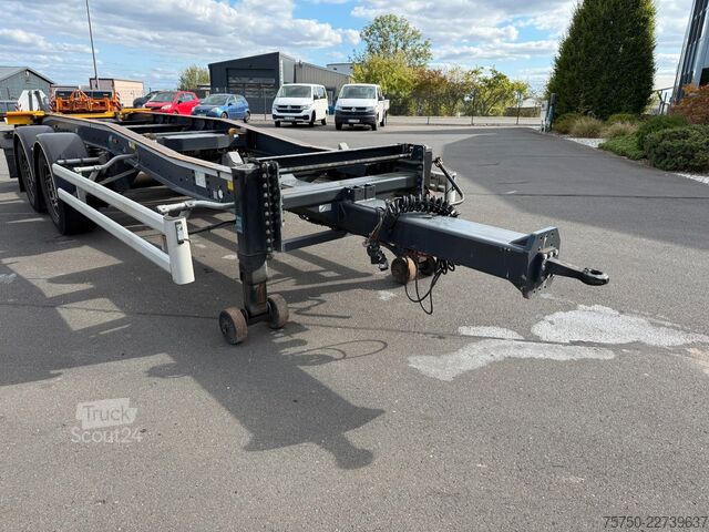Rullplatformas piekabe HÜFFERMANN HTSA 18.77 Tandem Schlitten