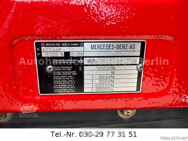 Altul MERCEDES-BENZ 1224 AF SK LF 16 4x4 Tank 1600l