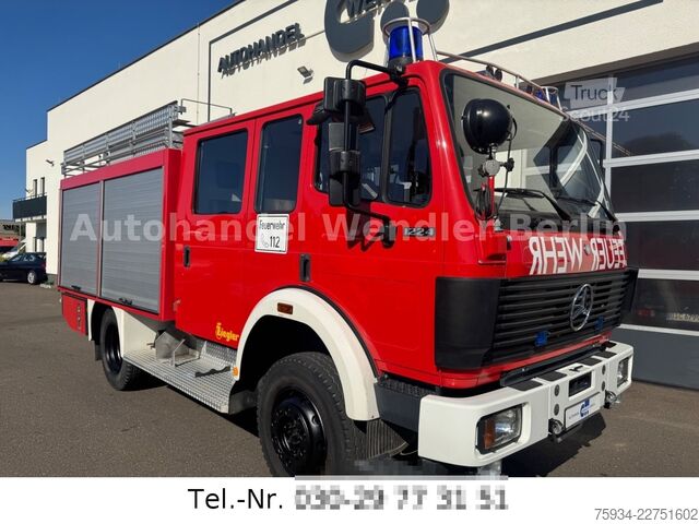 Autocisternă de vidanjare MERCEDES-BENZ SK 1224 AF  TLF 16/25 4x4Tank 2400l orig.18tkm
