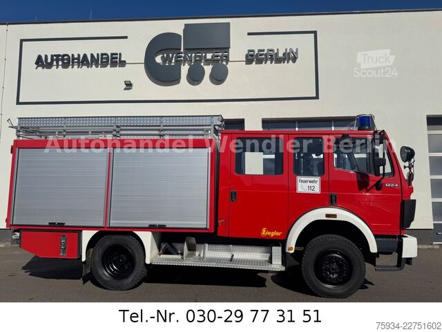 Autocisternă de vidanjare MERCEDES-BENZ SK 1224 AF  TLF 16/25 4x4Tank 2400l orig.18tkm