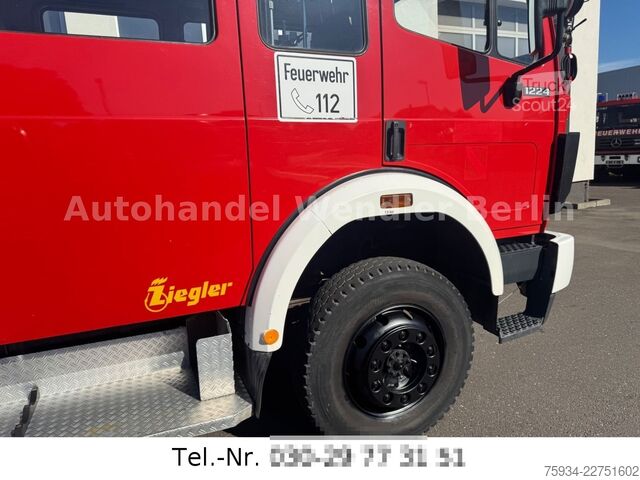 Autocisternă de vidanjare MERCEDES-BENZ SK 1224 AF  TLF 16/25 4x4Tank 2400l orig.18tkm
