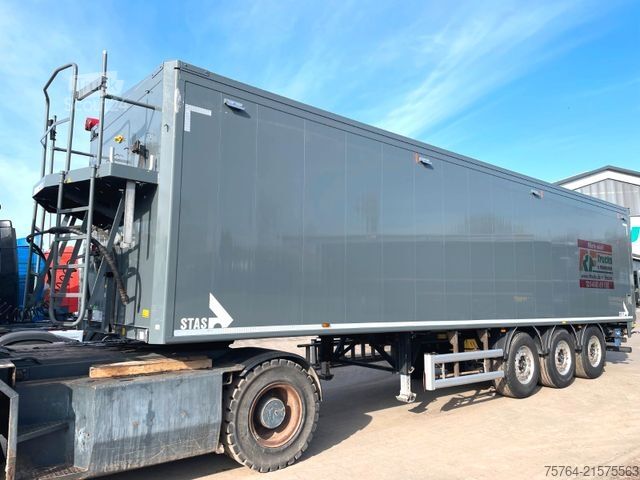 Auflieger mit Walkingfloor STAS 60m³ Agrar Schubboden/Trichter/Funk/Auch Miete!