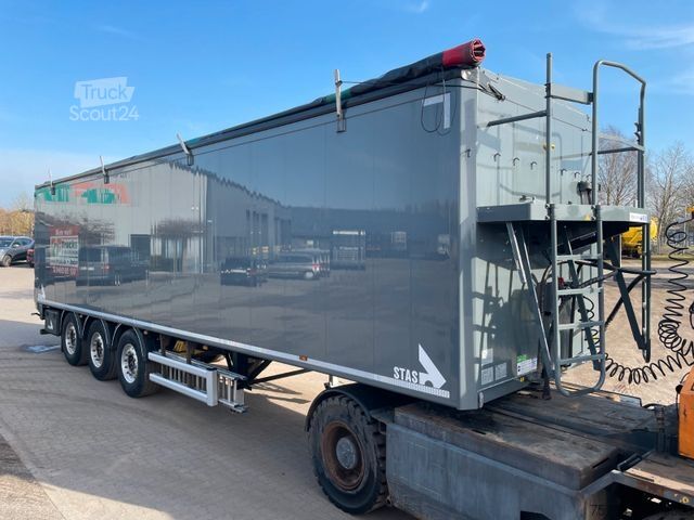 Auflieger mit Walkingfloor STAS 60m³ Agrar Schubboden/Trichter/Funk/Auch Miete!