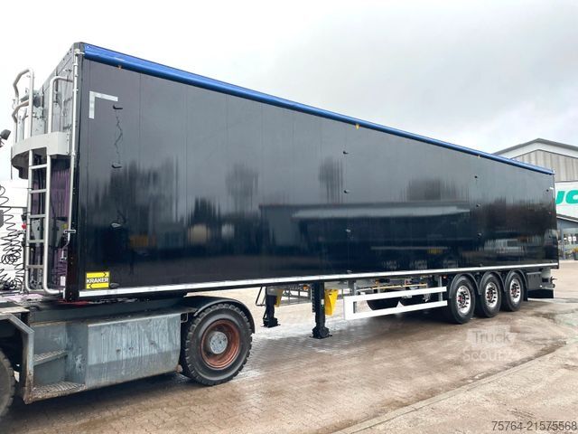 Auflieger mit Walkingfloor KRAKER 92m³ Schubboden/10mm/pn. U-Schutz/Auch Miete!