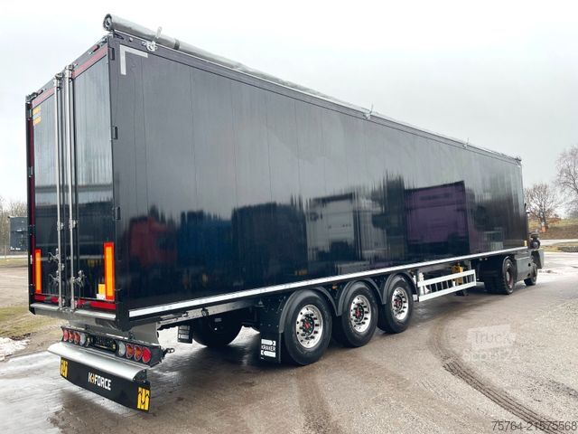 Auflieger mit Walkingfloor KRAKER 92m³ Schubboden/10mm/pn. U-Schutz/Auch Miete!