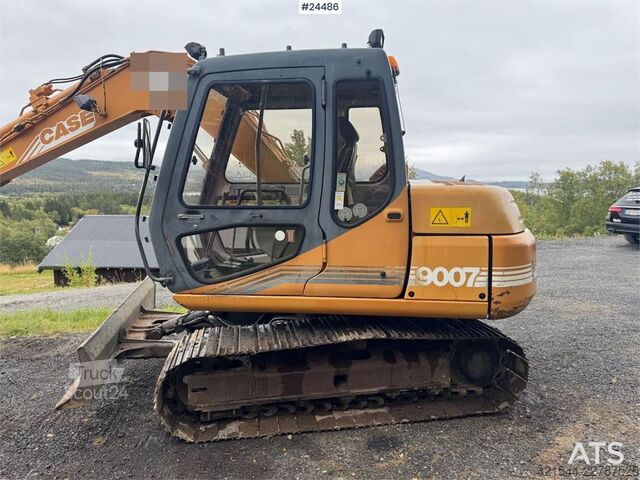 Rupsgraafmachine CASE 9007 Tracked Excavator w/ 2 Buckets – 4,770 Hours