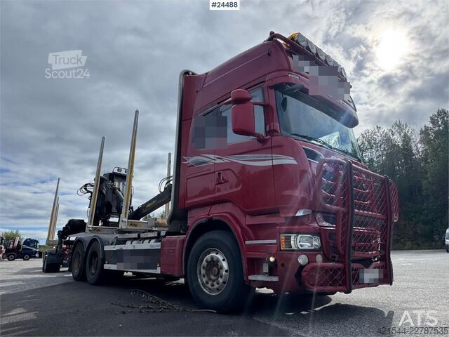 Houthouder Scania R730 Timber Truck – Engine Replaced