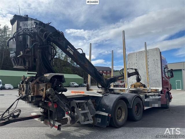 Houthouder Scania R730 Timber Truck – Engine Replaced