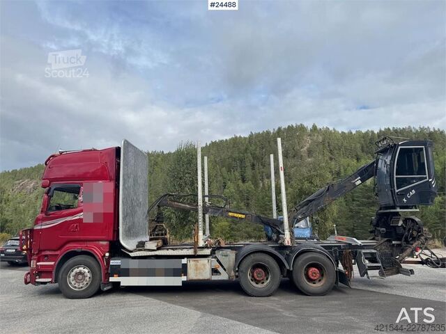 Houthouder Scania R730 Timber Truck – Engine Replaced