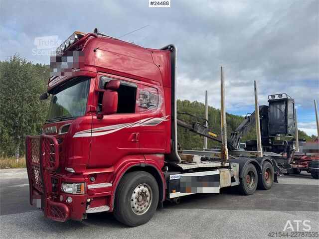Houthouder Scania R730 Timber Truck – Engine Replaced