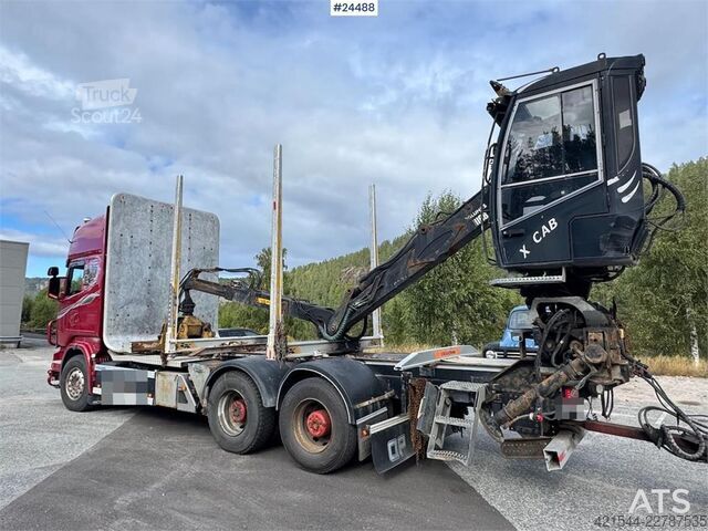 Houthouder Scania R730 Timber Truck – Engine Replaced