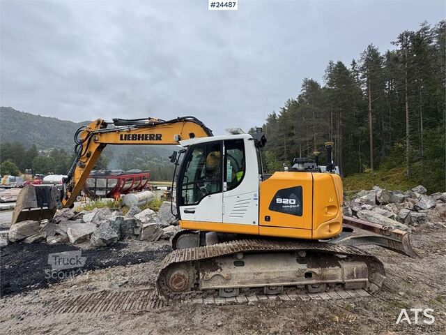 Beltegraver Liebherr R920 K LC Tracked Excavator – 2 Buckets, Tilt & Le
