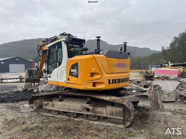 Beltegraver Liebherr R920 K LC Tracked Excavator – 2 Buckets, Tilt & Le