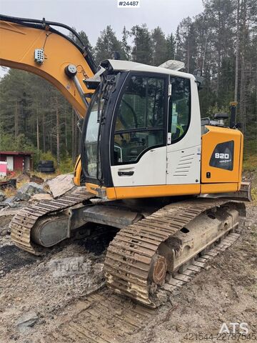 Beltegraver Liebherr R920 K LC Tracked Excavator – 2 Buckets, Tilt & Le