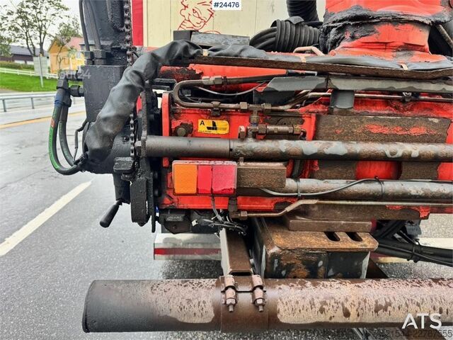 Kufor Scania R730 6x4 Wood Chip Truck with 12 tm Palfinger Cran