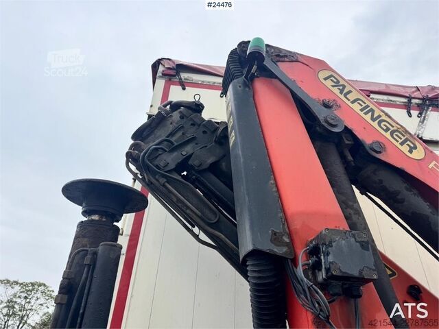 Kufor Scania R730 6x4 Wood Chip Truck with 12 tm Palfinger Cran