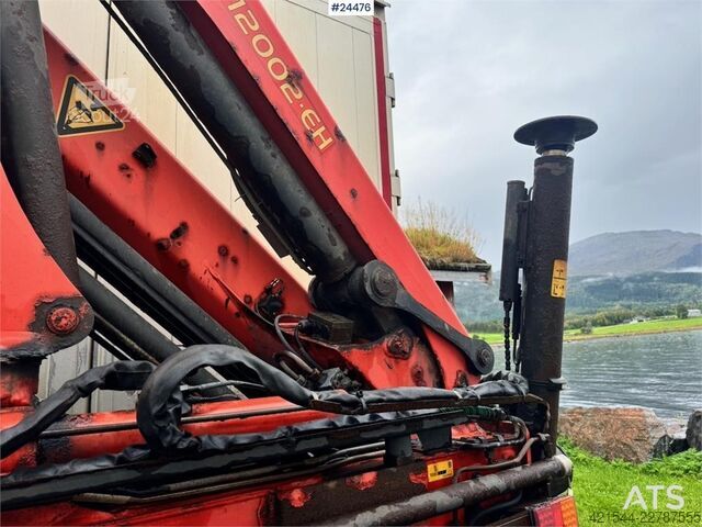 Kufor Scania R730 6x4 Wood Chip Truck with 12 tm Palfinger Cran